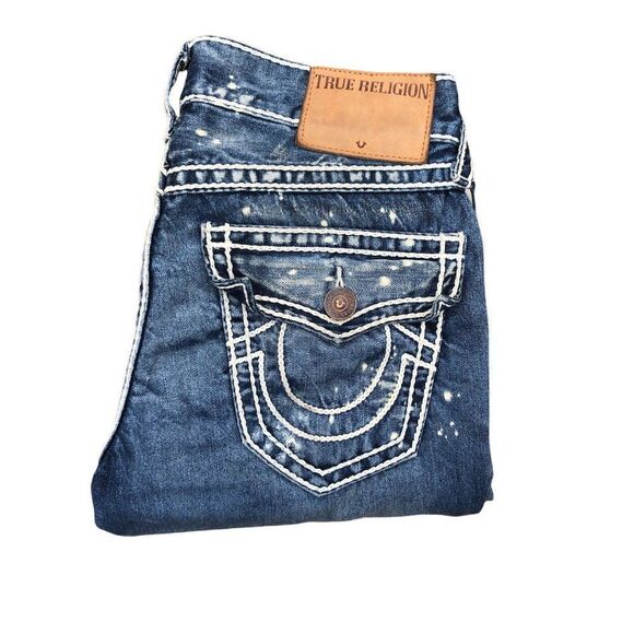 True Religion Jeans Size 31 RICKY Blue - Picture 8 of 12